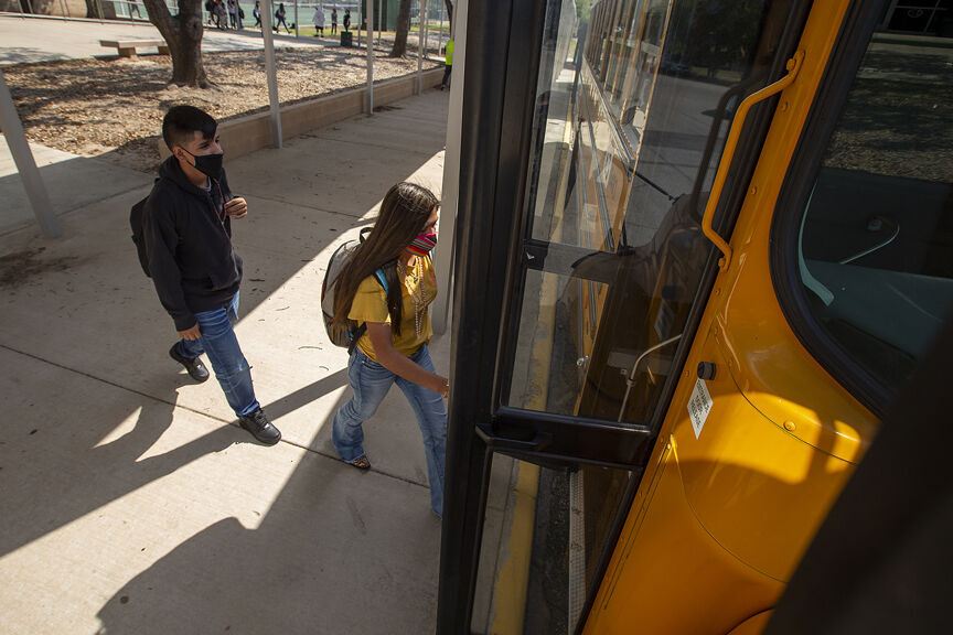 Bryan ISD buses